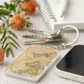 ウスター著世界 キーホルダー (正面右)