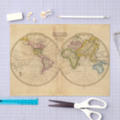 ウスター著世界 薄葉紙 (クラフト)