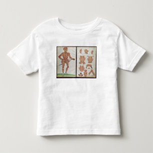 ウスター1589年の公爵のための装甲のスーツ トドラーTシャツ