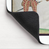 ウスター1589年の公爵のための装甲のスーツ マウスパッド (コーナー)