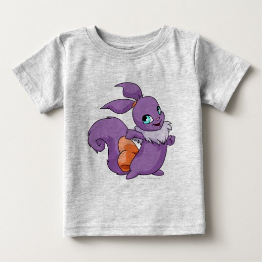 ウスルパープル ベビーTシャツ (正面)