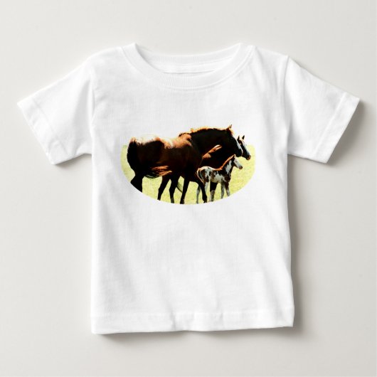ウズアンドフォール写真 ベビーTシャツ (正面)