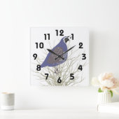 ウズイルウォールクロック スクエア壁時計 (ホーム)