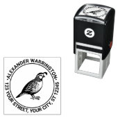 ウズイルワイルドゲームバードスタンディングネームRetアドレス セルフインキングスタンプ (インサイチュ)