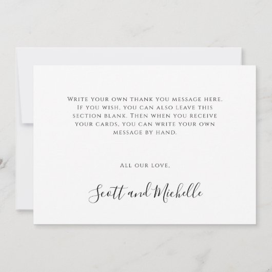 ウズインゴールデンフィールドカントリーフラットサンキューカード サンキューカード (裏面)