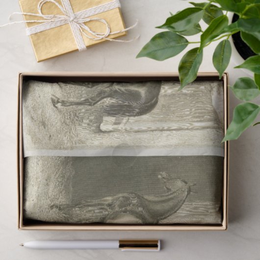 ウズエフエマデコペフランスのヴィンテージ 薄葉紙 (ギフト)