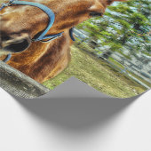 ウズカントリー素朴ウエスタンファームデコップページ ラッピングペーパー (角)