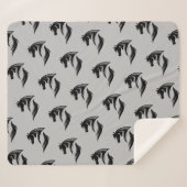 ウズシルエットロゴウズグラフィックアート シェルパブランケット (正面(横))