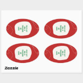 ウズシールの玉座 楕円形シール (シート)