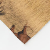 ウズジャストグランドテトン国立公園の外 フリースブランケット (角)