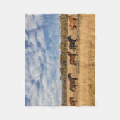 ウズジャストグランドテトン国立公園の外 フリースブランケット (正面)