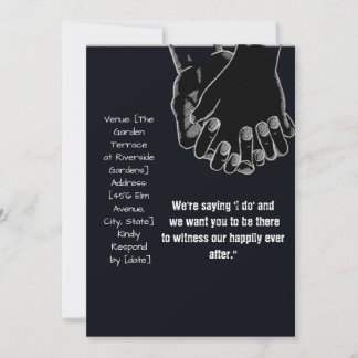 ウズビクトリ用の持ち手結婚式招待状 招待状