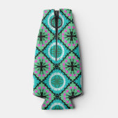 ウズベキスタンとカザフのモチーフを持つスズニパターン ボトルクーラー (裏面)