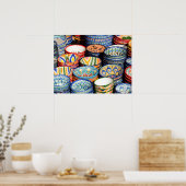 ウズベキスタンのお土産 ポスター (キッチン)