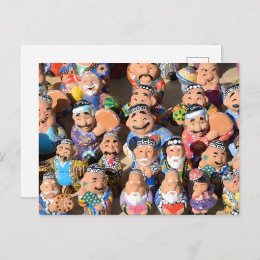 ウズベキスタンのお土産 ポストカード (正面/裏面)