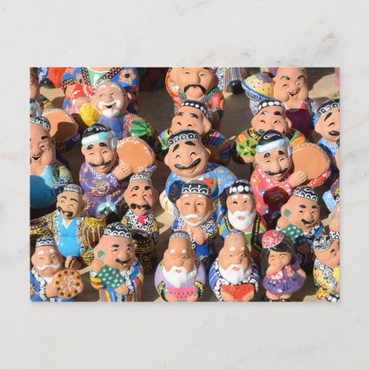 ウズベキスタンのお土産 ポストカード (正面)