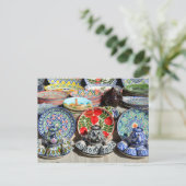 ウズベキスタンのお土産 ポストカード (スタンド正面)