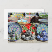 ウズベキスタンのお土産 ポストカード (正面/裏面)