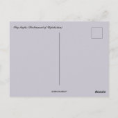 ウズベキスタンのオリイ・マジェリス議会 ポストカード (裏面)