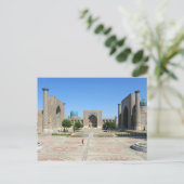 ウズベキスタンのサマルカンドに位置するポストカード ポストカード (スタンド正面)