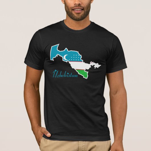ウズベキスタンのTシャツ Tシャツ (正面)