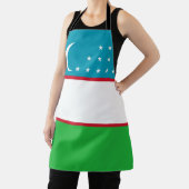 ウズベキスタン国旗 エプロン (インサイチュ)