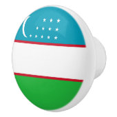 ウズベキスタン国旗 セラミックノブ (右)