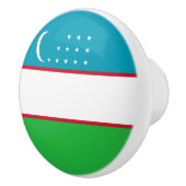 ウズベキスタン国旗 セラミックノブ (右)