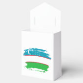 ウズベキスタン国旗 フェイバーボックス (オープン)