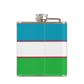 ウズベキスタン国旗 フラスク (裏面)