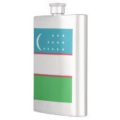 ウズベキスタン国旗 フラスク (左)