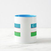 ウズベキスタン国旗 マグカップ (中央)