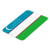 ウズベキスタン国旗 マグネット (左側)