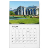 ウズベキスタン・カレンダー カレンダー (1月 2026)