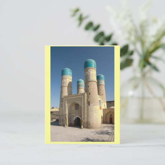 ウズベキスタン ポストカード (スタンド正面)