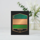 ウズベキスタン ポストカード (スタンド正面)