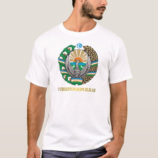 ウズベキスタンCOAシャツ Tシャツ (正面)