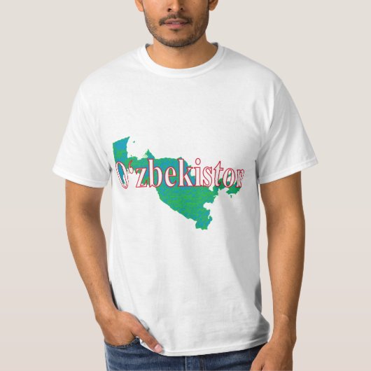 ウズベキスタンTシャツ Tシャツ (正面)