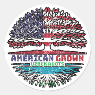 ウズベキスタンUzbek Uzbeg US American USA America ラウンドシール