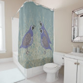 ウズラのシャワーカーテン シャワーカーテン (インサイチュ)