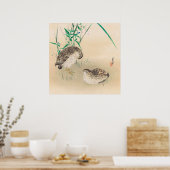 ウズラのポスター ポスター (キッチン)