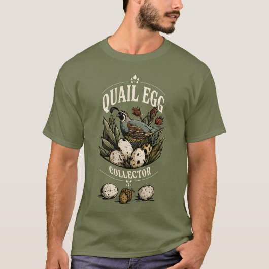 ウズラの卵コレクターズクラブ Tシャツ (正面)