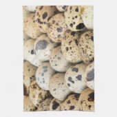 ウズラの卵 キッチンタオル (縦)