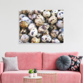 ウズラの卵 キャンバスプリント (インサイチュ (リビング))