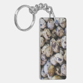 ウズラの卵 キーホルダー (正面左)