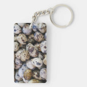 ウズラの卵 キーホルダー (裏面)