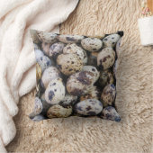 ウズラの卵 クッション (ブランケット)