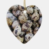 ウズラの卵 セラミックオーナメント (右)