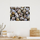 ウズラの卵 ポスター (キッチン)