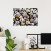 ウズラの卵 ポスター (ホームオフィス)